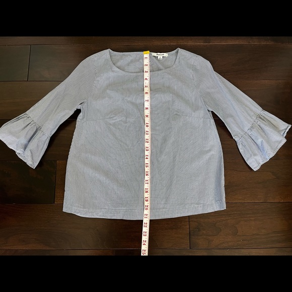 Madewell bell sleeved top - Picture 8 of 9